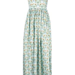 Agua by Agua Bendita Maxi Dress Blue